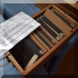 C40. Hand tinted 19th century glass negatives.